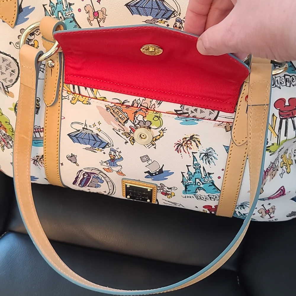 NWT *Rare* Retired Disneyana Walt Disney World Smith Tote
